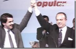 Aznar con Fraga
